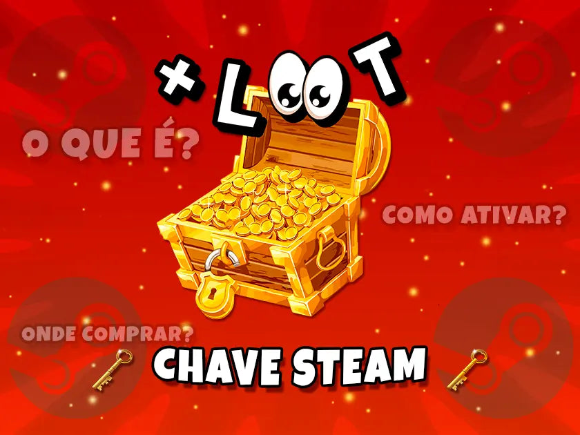 Como ativar key aleatória da Steam | Mais Loot