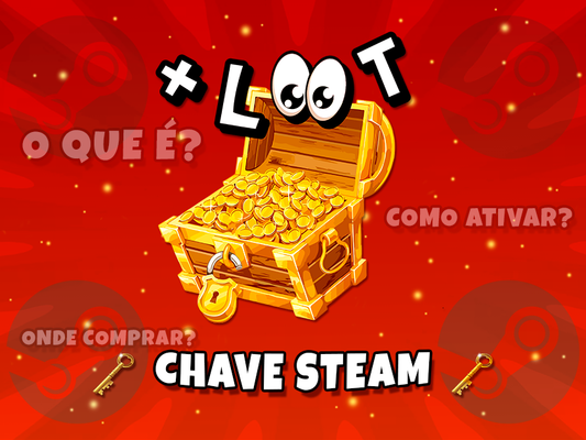Chaves da Steam aleatórias e Lootbox | Mais Loot