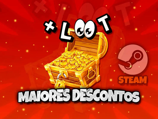 Maiores descontos Steam