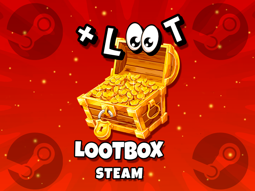Lootbox Steam: Gift Cards e Jogos | Mais Loot