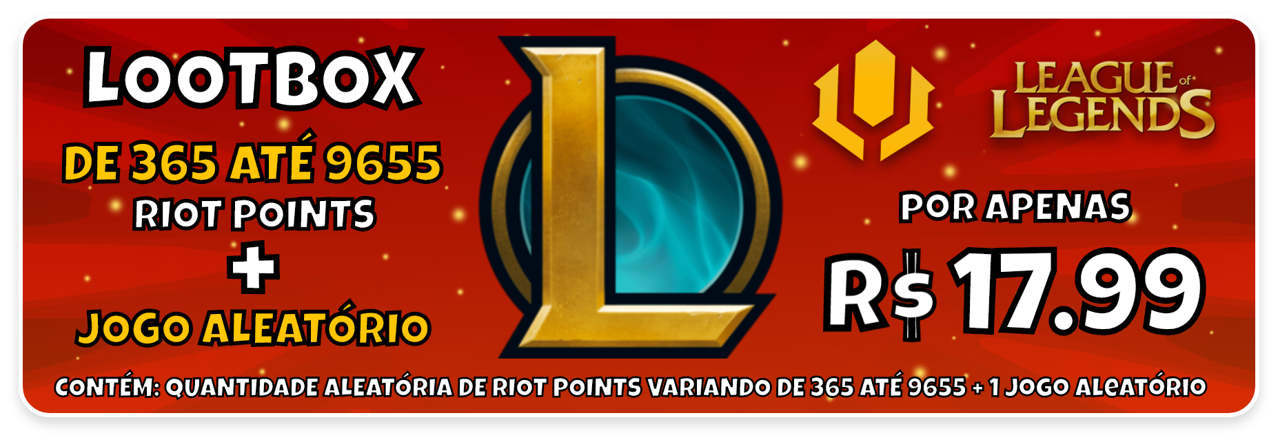 PBE - Brasil - O Loot do Prime Gaming de League Of Legends já está  disponível para resgate! Link