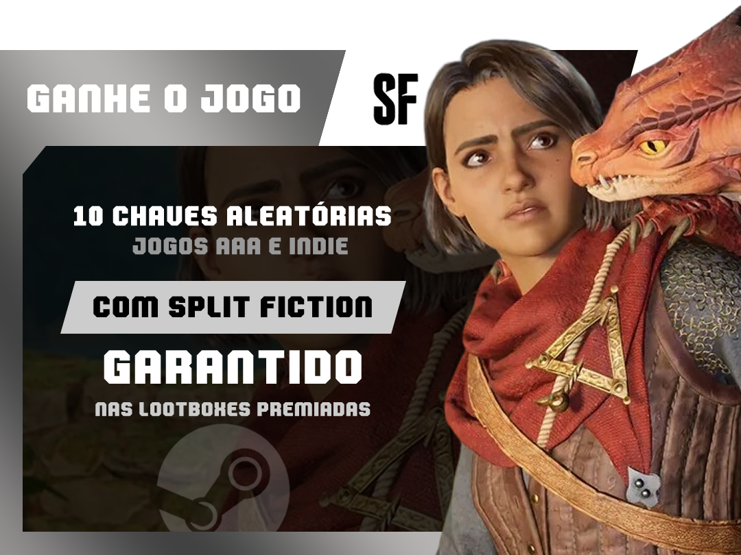 Lootbox SPLIT FICTION — 10 Chaves Aleatórias | Mais Loot
