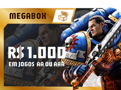 Megabox: R$1000 em Jogos com Chaves Aleatórias | Mais Loot